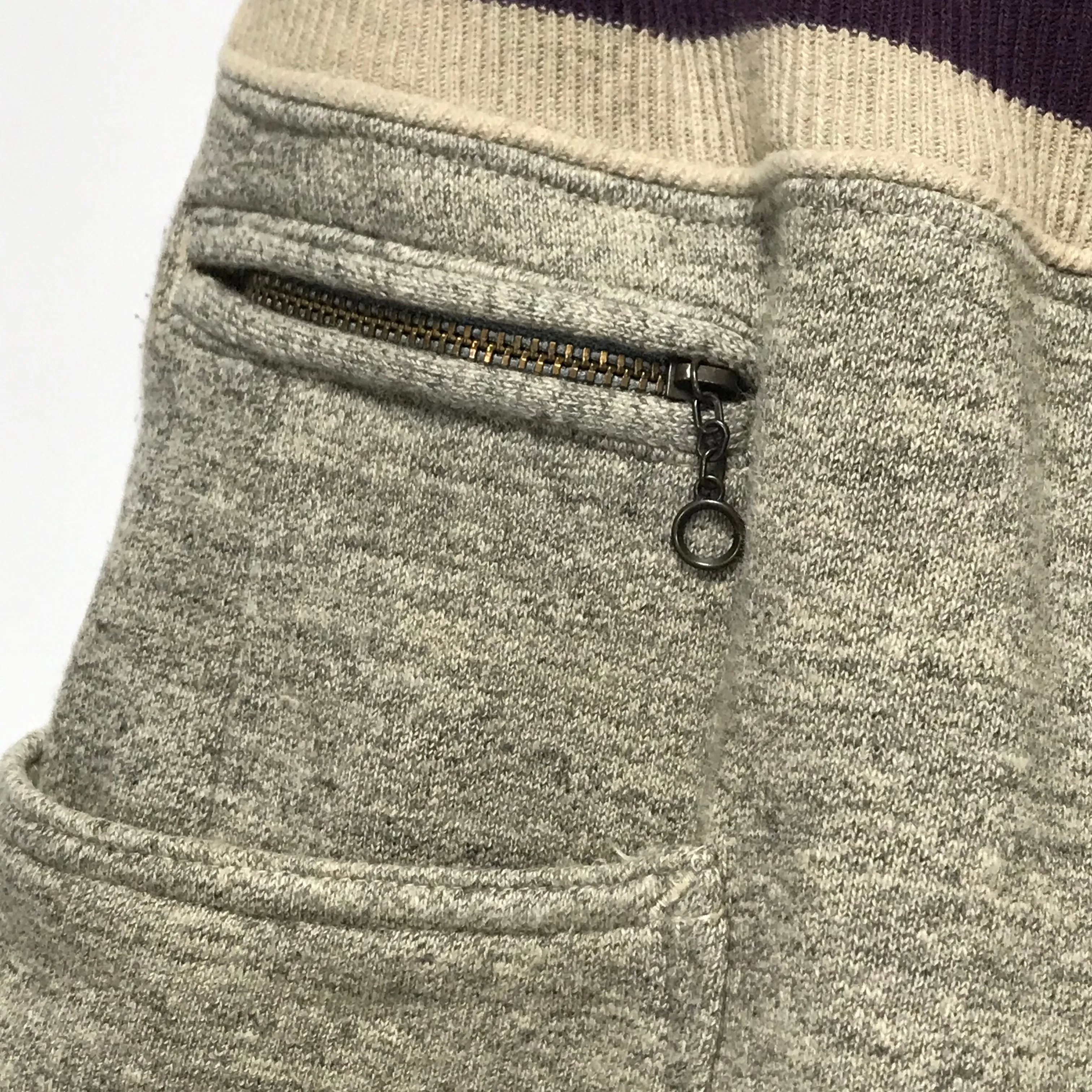 [L] Kapital Side Pocket Sweat Pants Grey