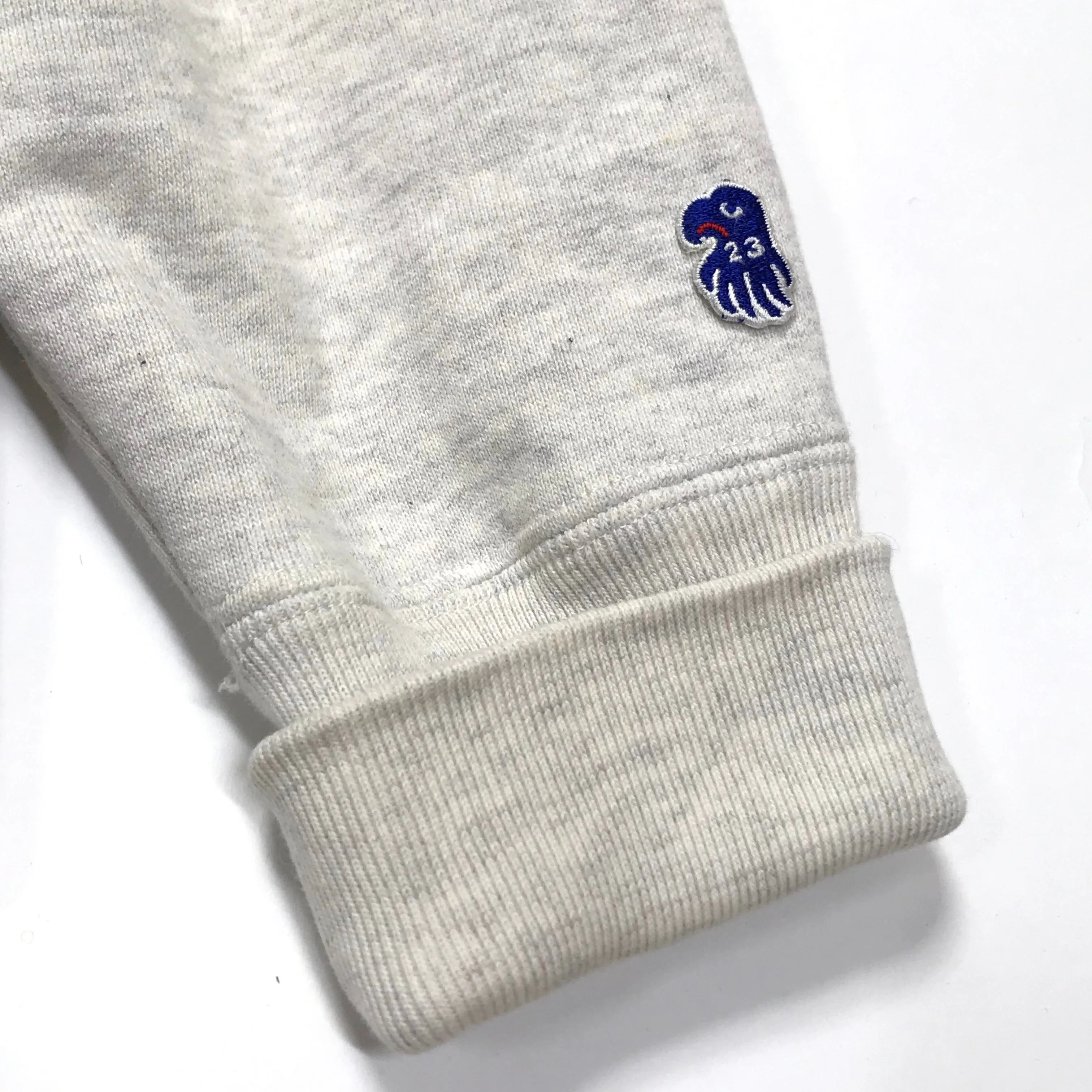 [L] WTaps 08AW Hell Week Souvenir Zip Up Hoodie Grey