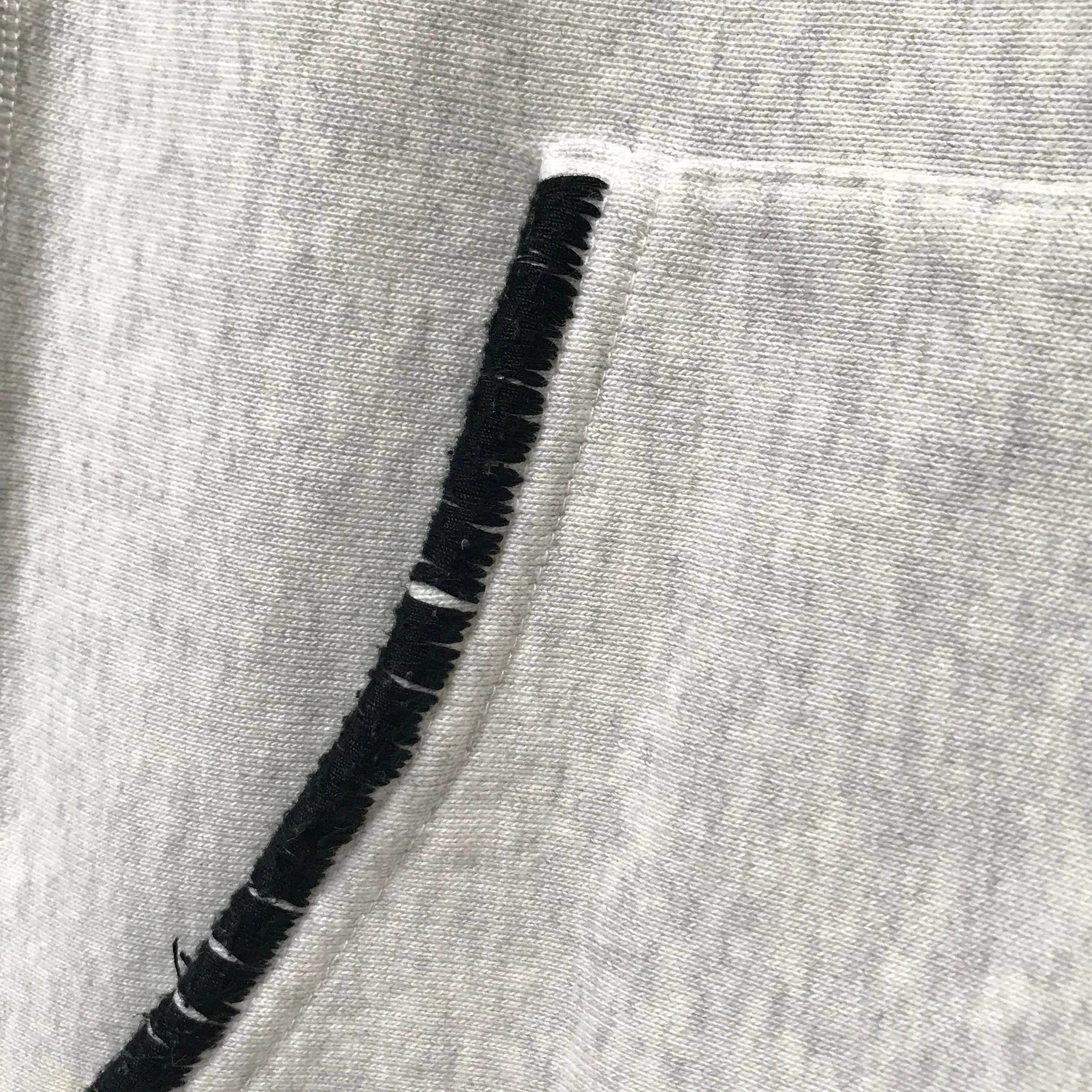 [L] WTaps 08AW Hell Week Souvenir Zip Up Hoodie Grey
