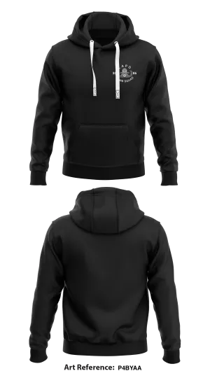 LAPD Bomb Squad Store 1  Core Men's Hooded Performance Sweatshirt - p4BYaA