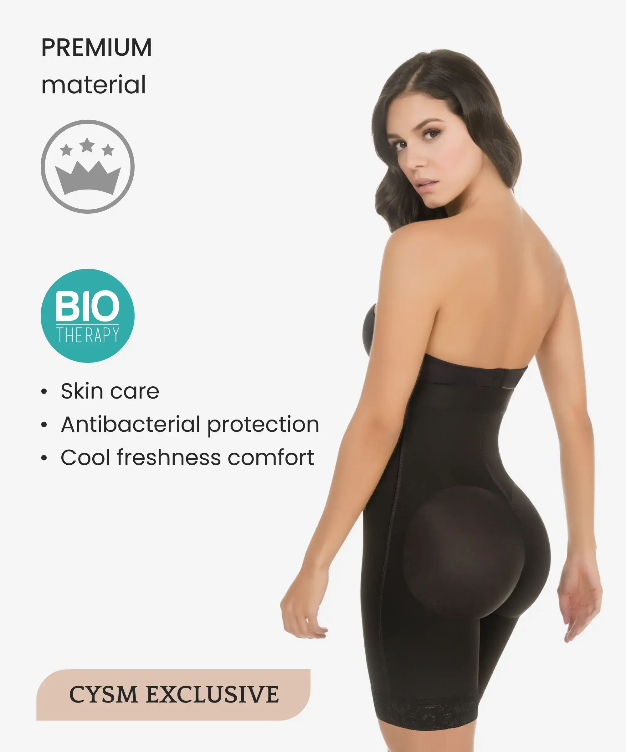 Legs and tummy control full body shaper - Style 259