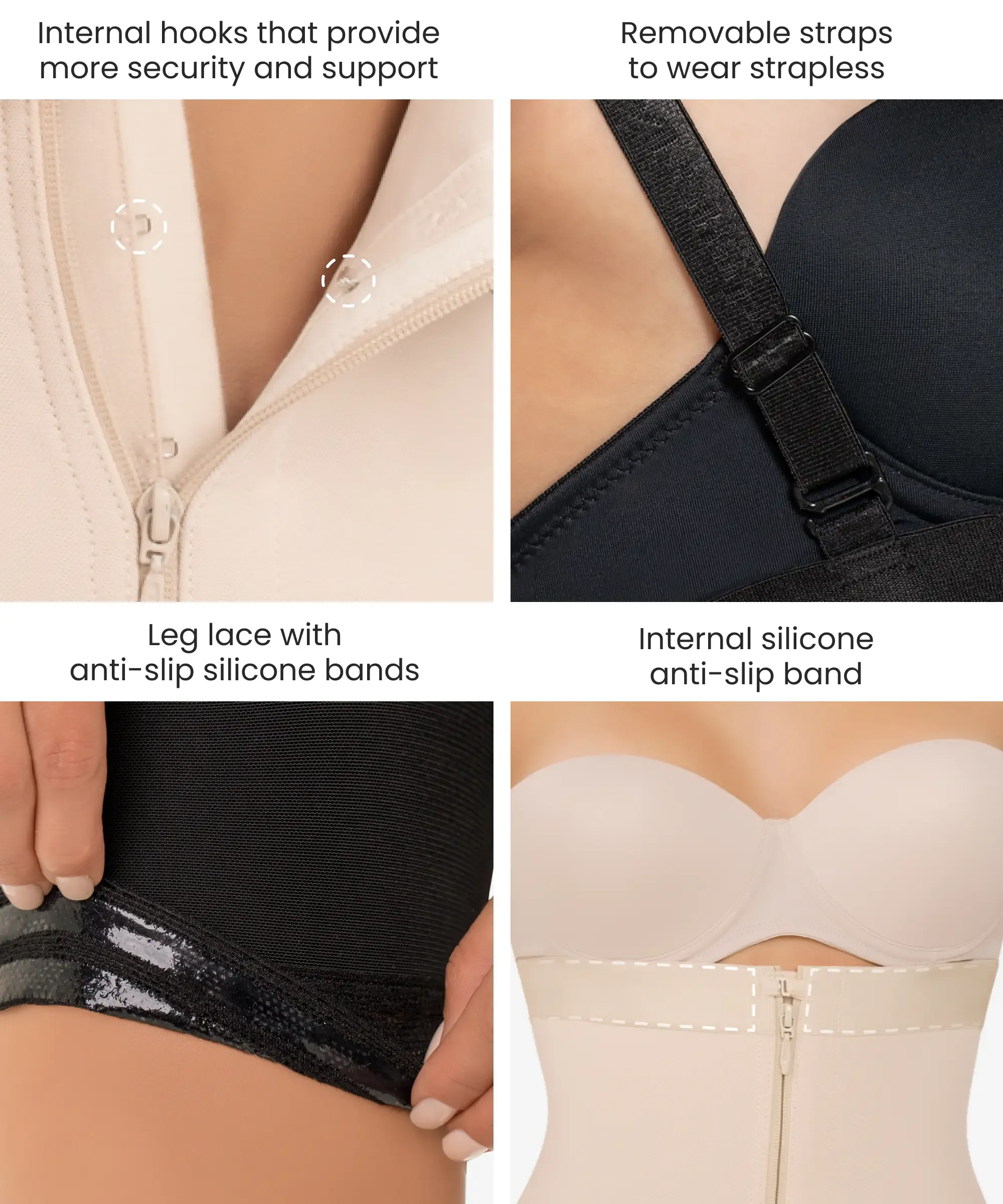 Legs and tummy control full body shaper - Style 259