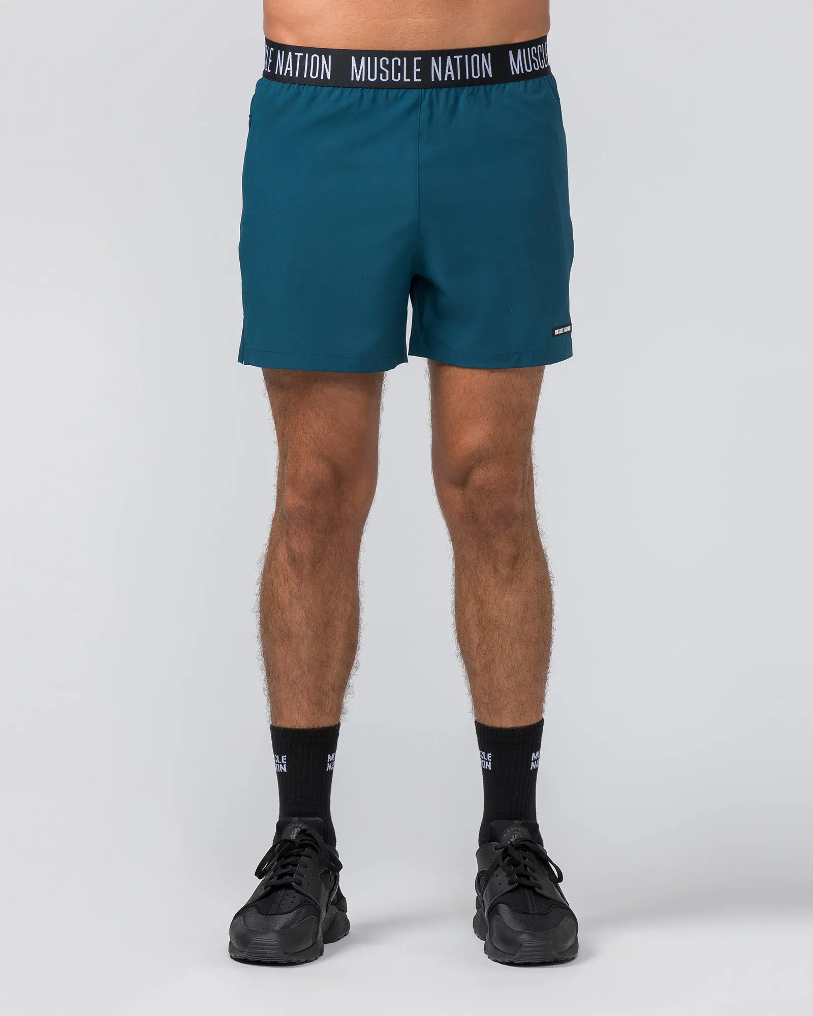 Level Up Training 4'' Shorts - Tidal Teal