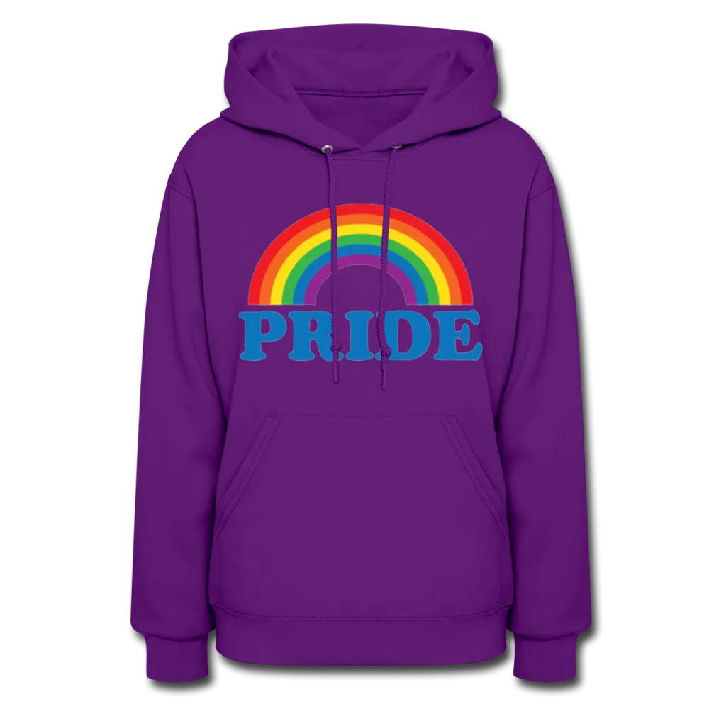 LGBT Pride Rainbow Premium Women's Premium Adult Pullover Hoodie