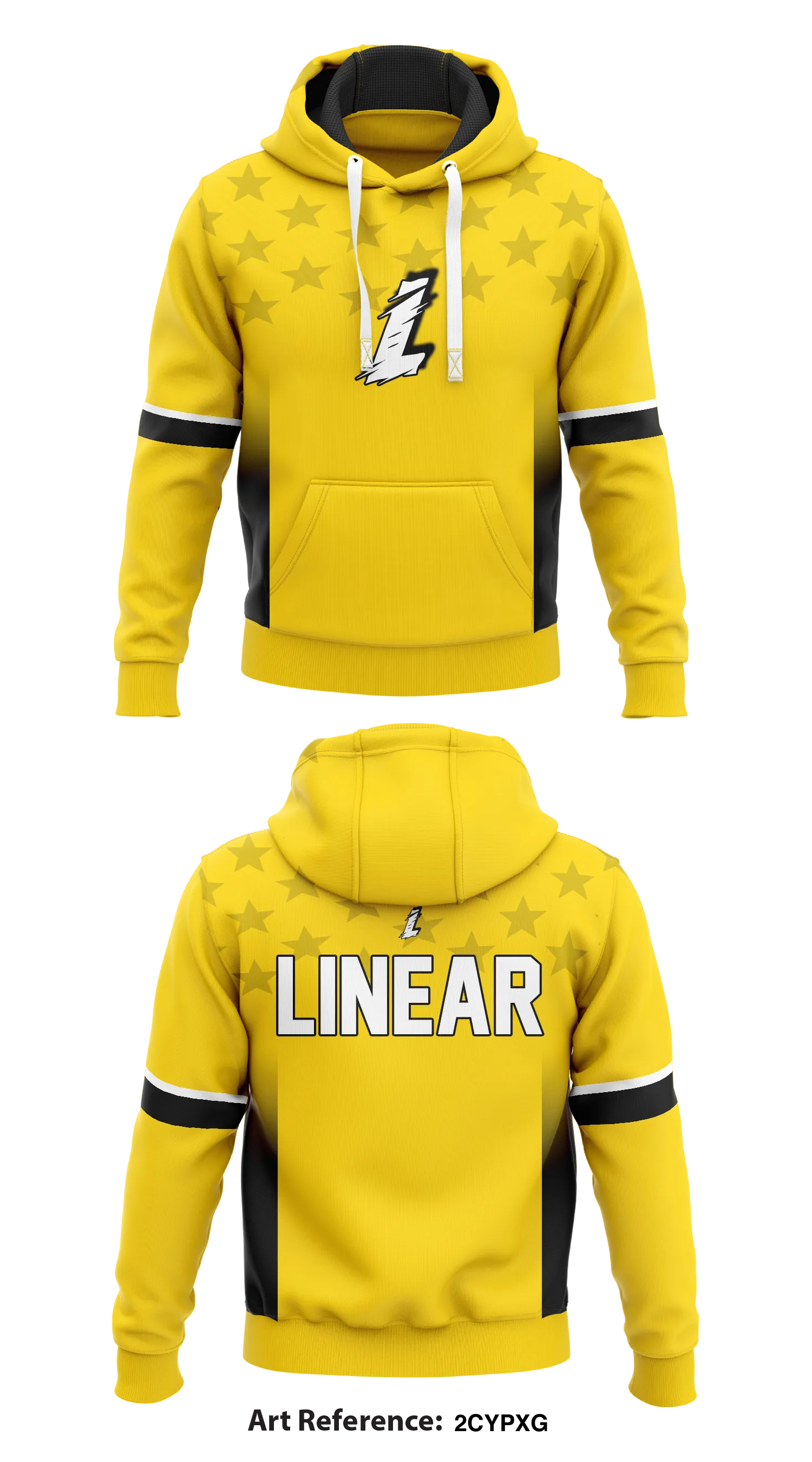 Linear Store 1  Core Men's Hooded Performance Sweatshirt - 2CypXG