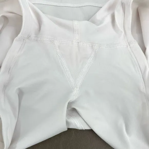 Lululemon Pace Rival II White Skirt Tennis Golf Running Active Skort Size 8 Reg