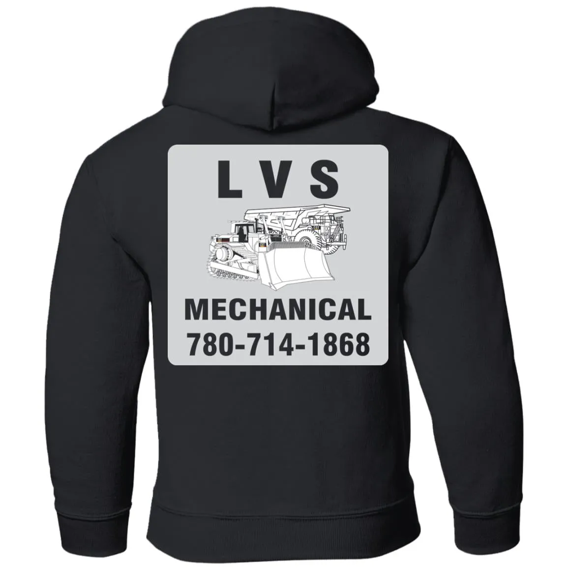 LVS Mechanical G185B Gildan Youth Pullover Hoodie
