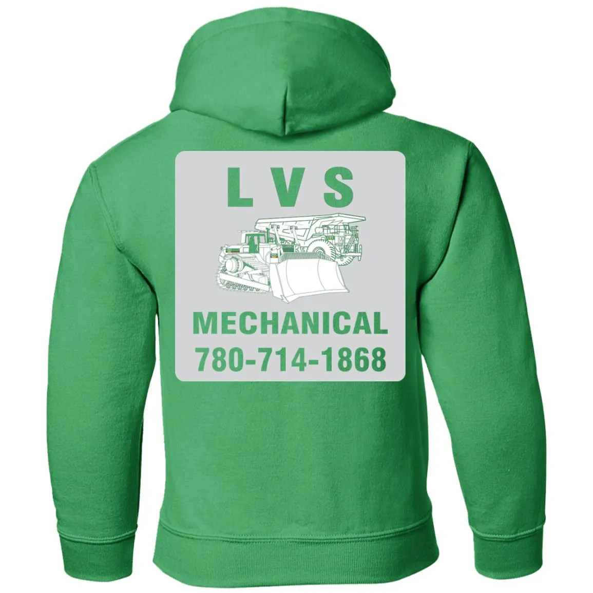 LVS Mechanical G185B Gildan Youth Pullover Hoodie