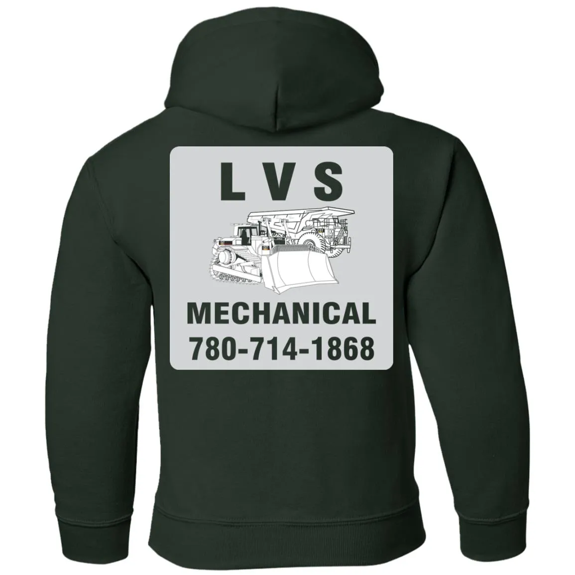 LVS Mechanical G185B Gildan Youth Pullover Hoodie