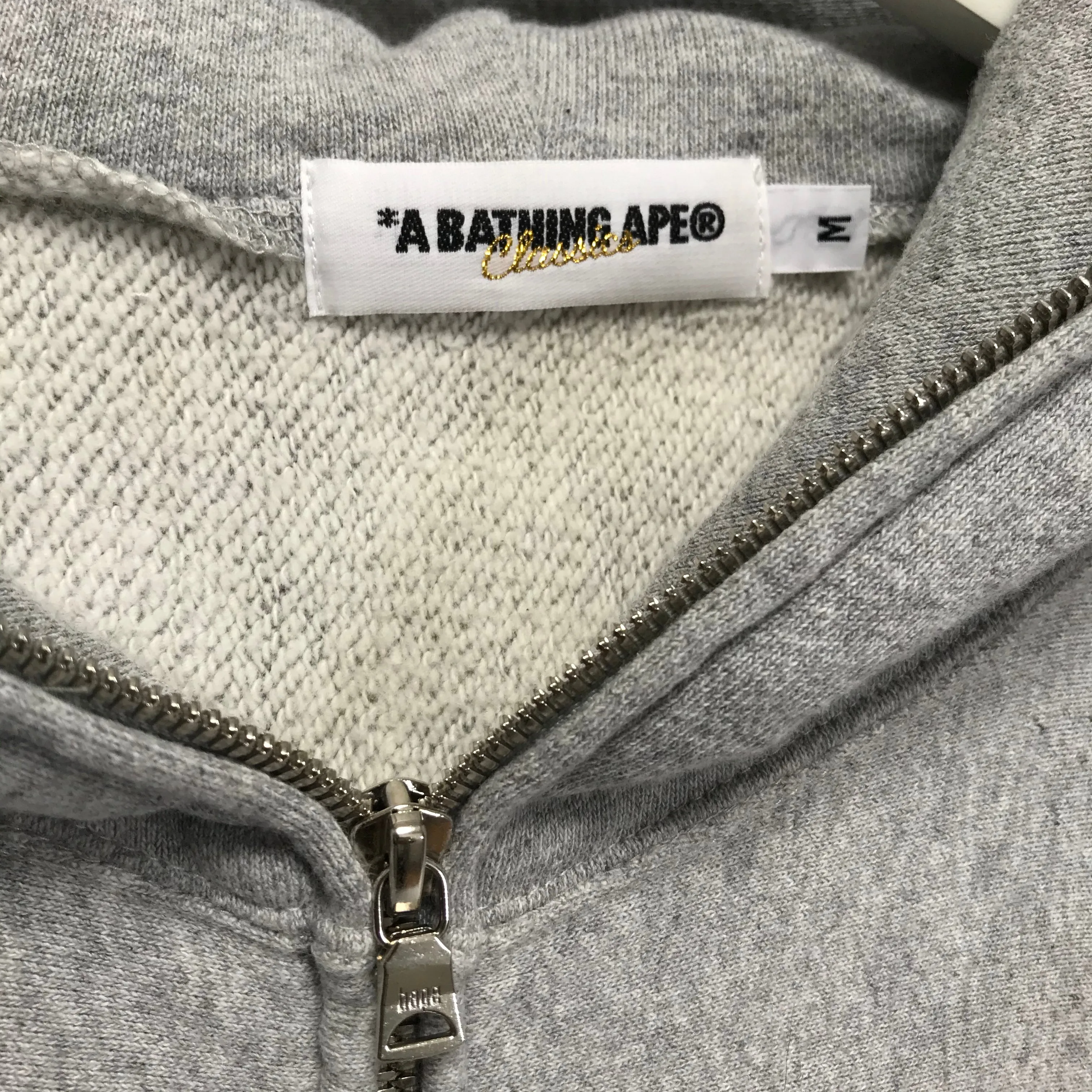 [M] A Bathing Ape Bape Baby Milo Mario Monogram Full Zip Hoodie