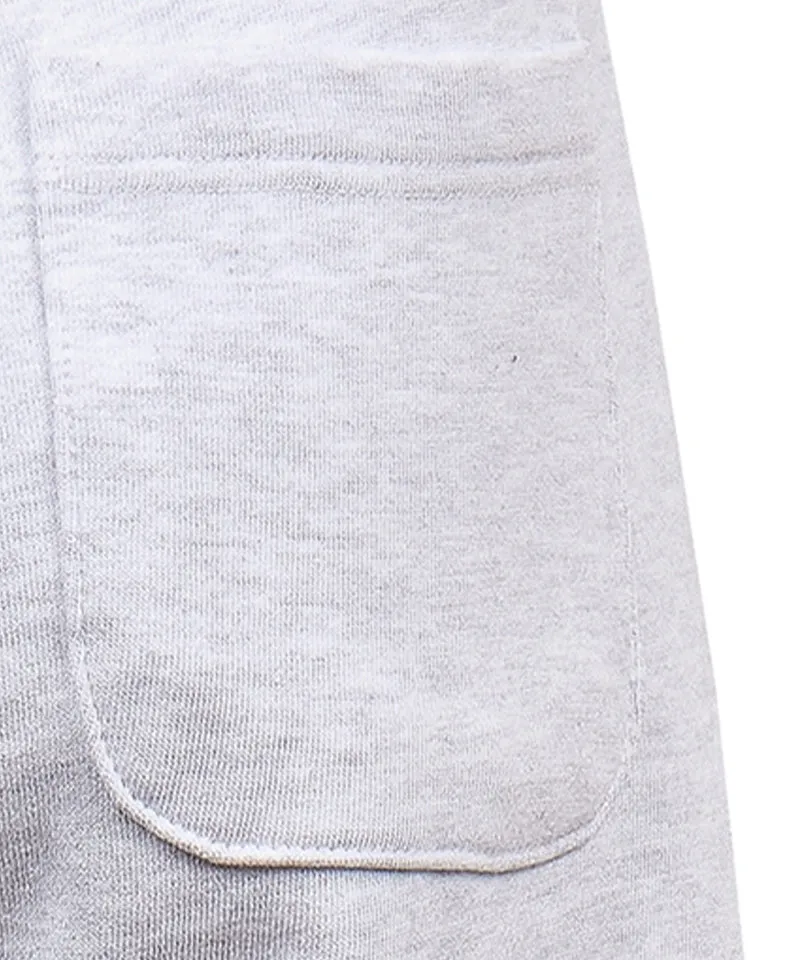 MACKY Golf: Daisy Bermuda Sweat  Pants - Light Gray