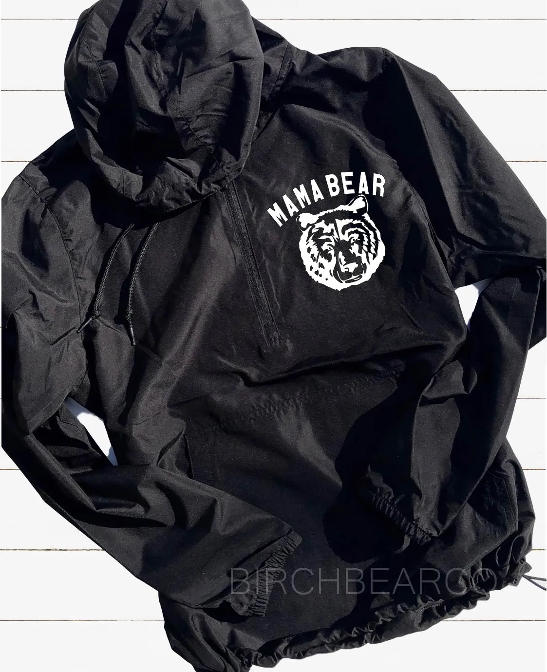 Mama Bear Unisex Light Weight Windbreaker Jacket