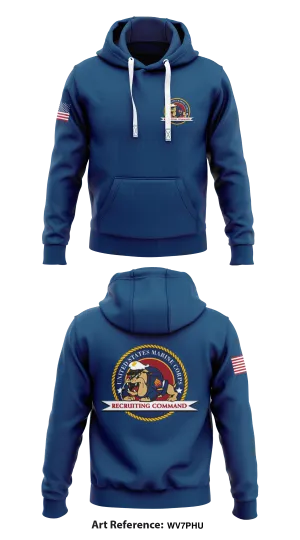 Marine corps Store 1  Core Men's Hooded Performance Sweatshirt - wV7Phu