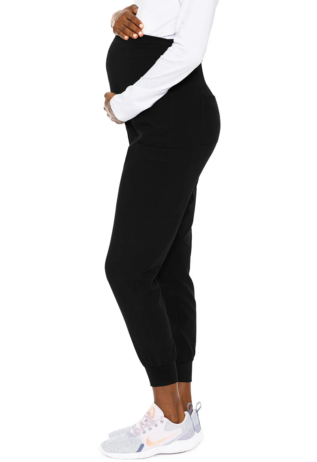 Maternity MC8729 Maternity Jogger Black