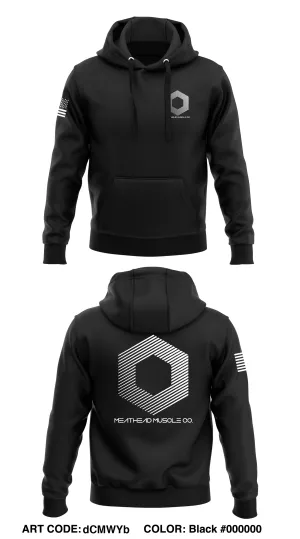 Meathead Muscle Co. Store 1  Core Men's Hooded Performance Sweatshirt - dCMWYb