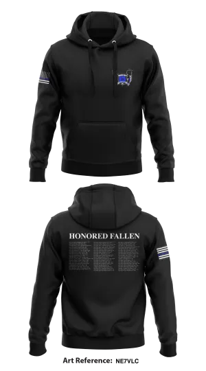 Memphis Police  Store 1  Core Men's Hooded Performance Sweatshirt - nE7VLc