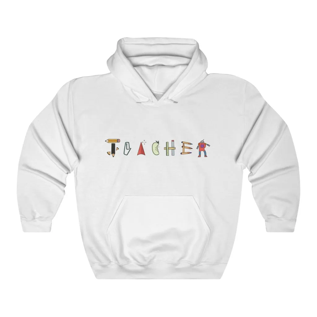 Men's Teacher Objects Pullover Hoodie