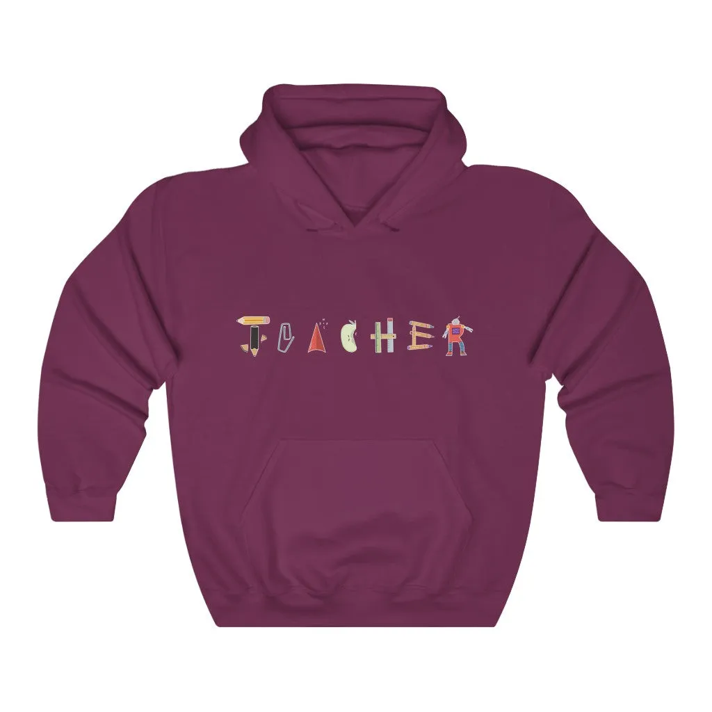 Men's Teacher Objects Pullover Hoodie