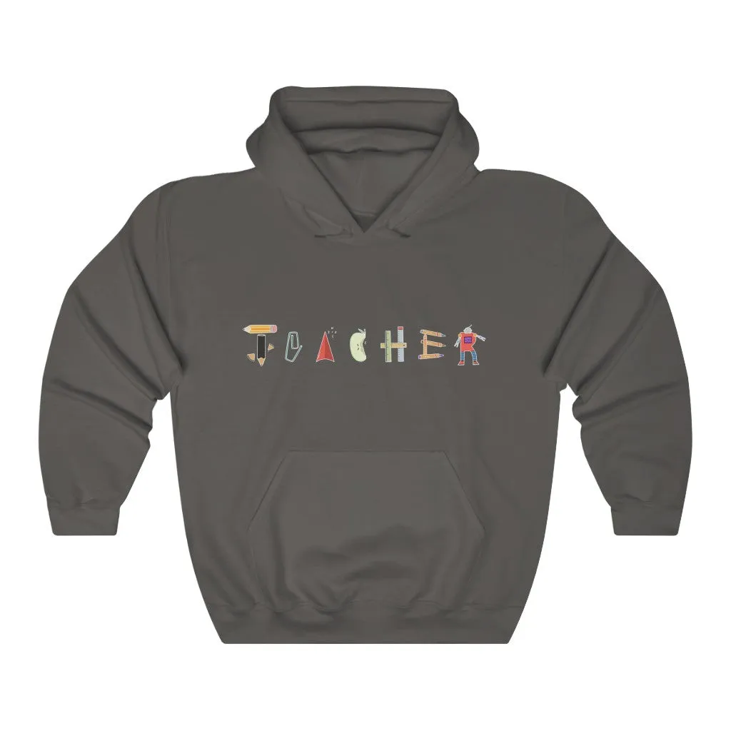Men's Teacher Objects Pullover Hoodie