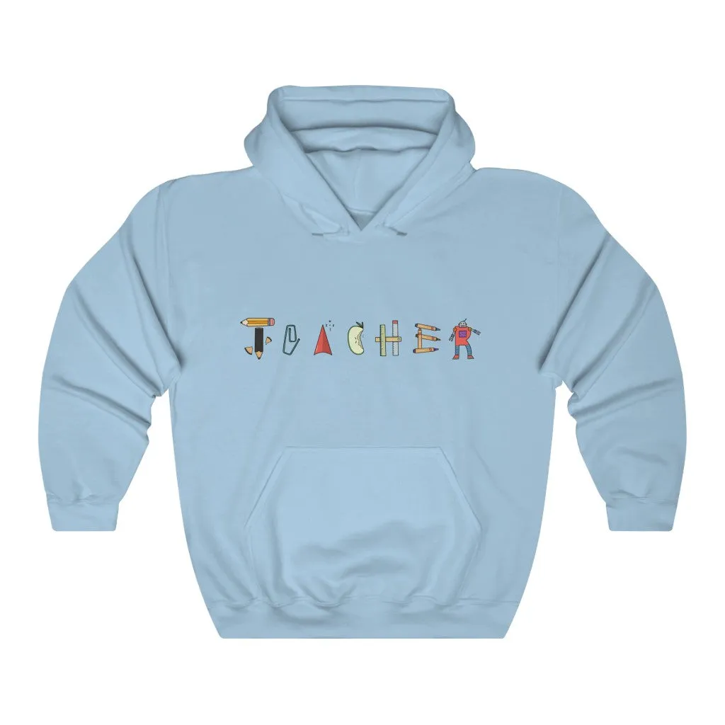 Men's Teacher Objects Pullover Hoodie