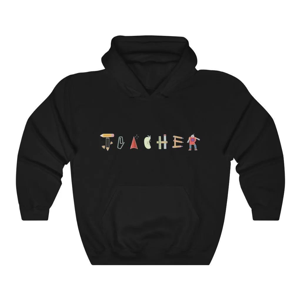 Men's Teacher Objects Pullover Hoodie