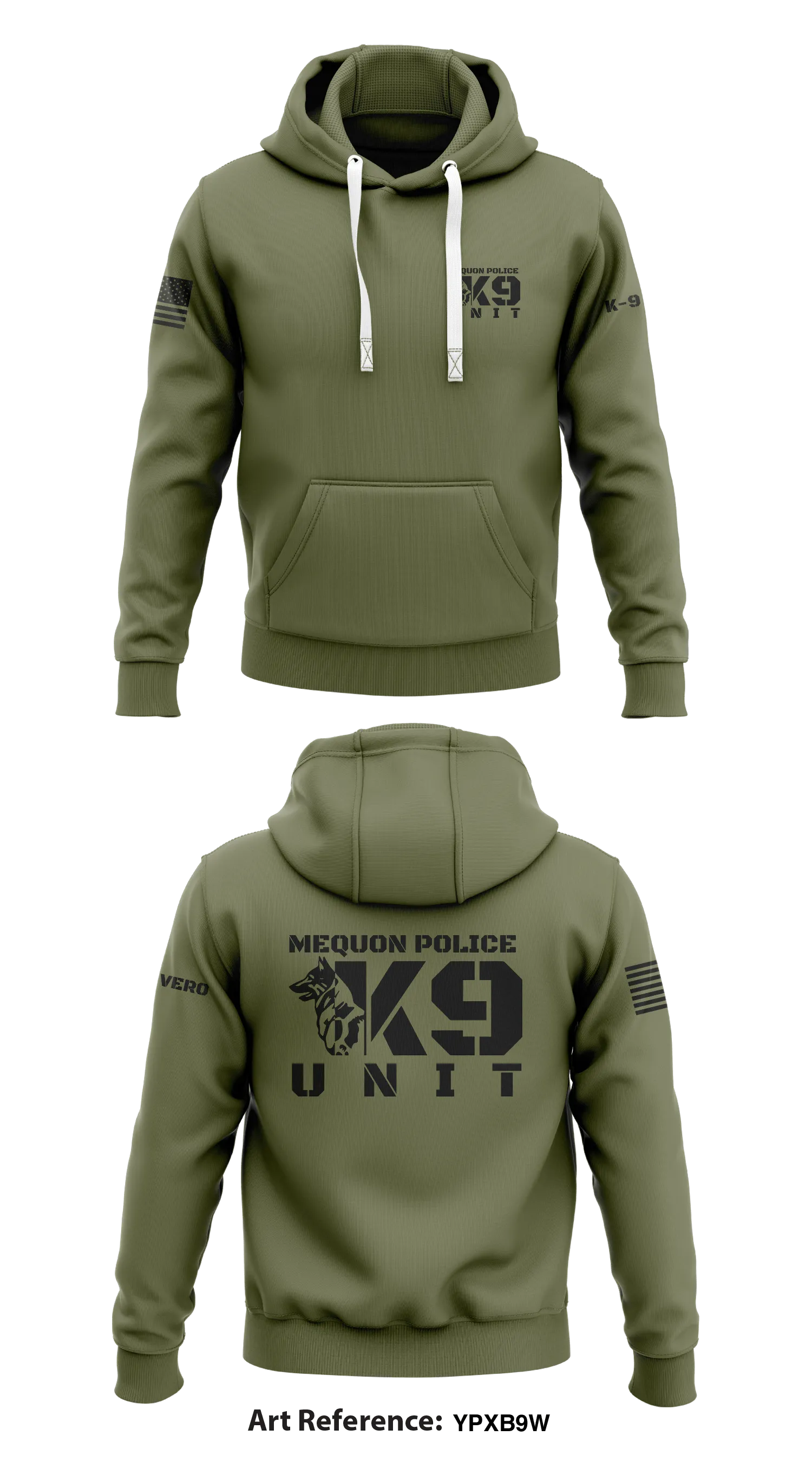 Mequon PD K-9 Store 1  Core Men's Hooded Performance Sweatshirt - ypxb9W