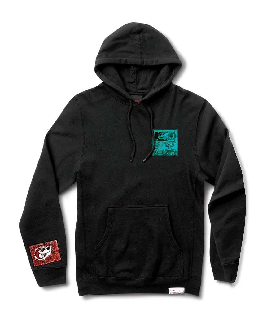 Mickey Mouse Tv Hoodies Black