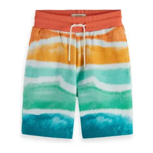 Mid-Length Sweatshorts - Gradient Allover