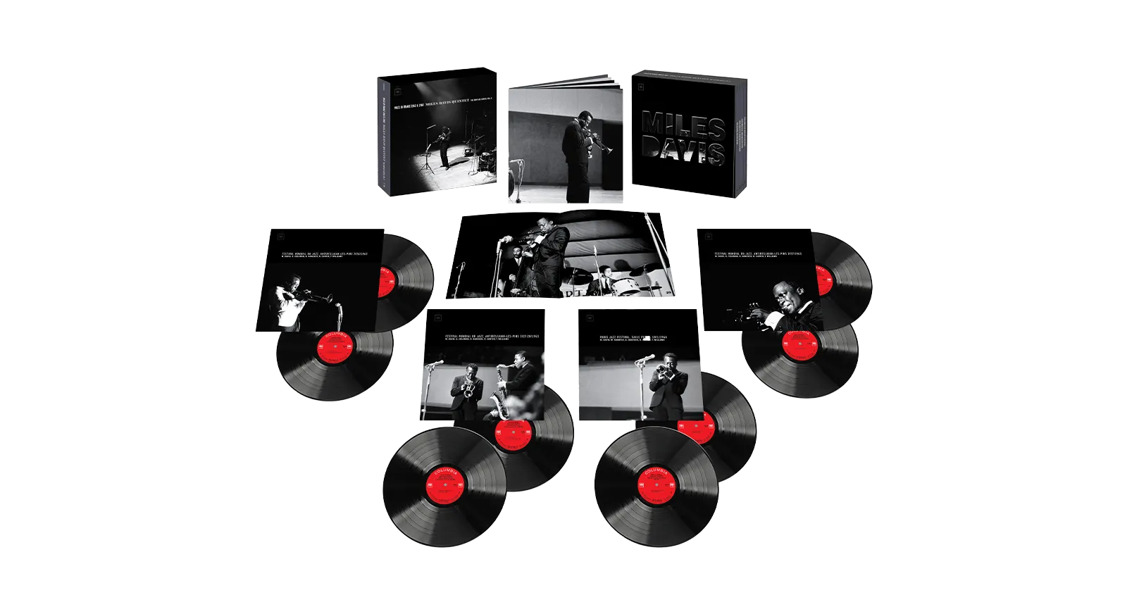 Miles Davis : Miles In France 1963 & 1964 - Miles Davis Quintet - The Bootleg Series, Vol. 8 (8LP Box set)