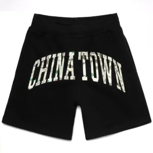 MONEY ARC SWEAT SHORTS