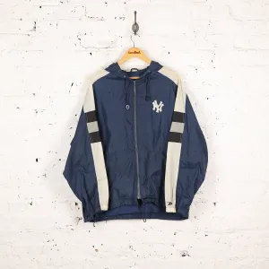 New York Yankees Windbreaker Shell Jacket - Blue - M