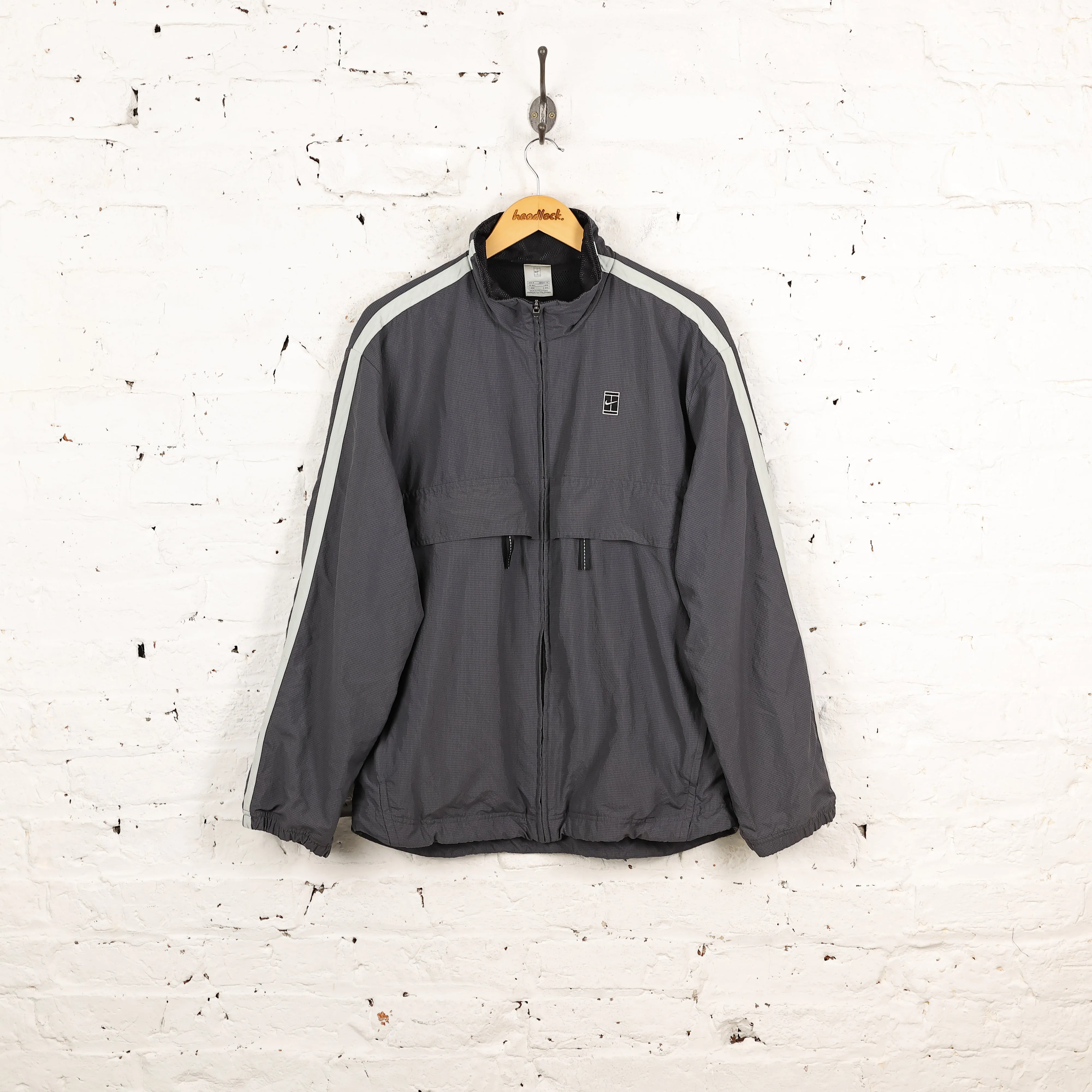 Nike Court Shell Track Jacket - Grey - M