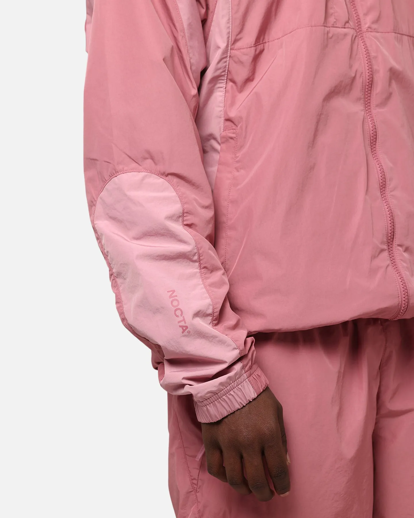 Nike Nocta Northstar Nylon Track Jacket Desert Berry