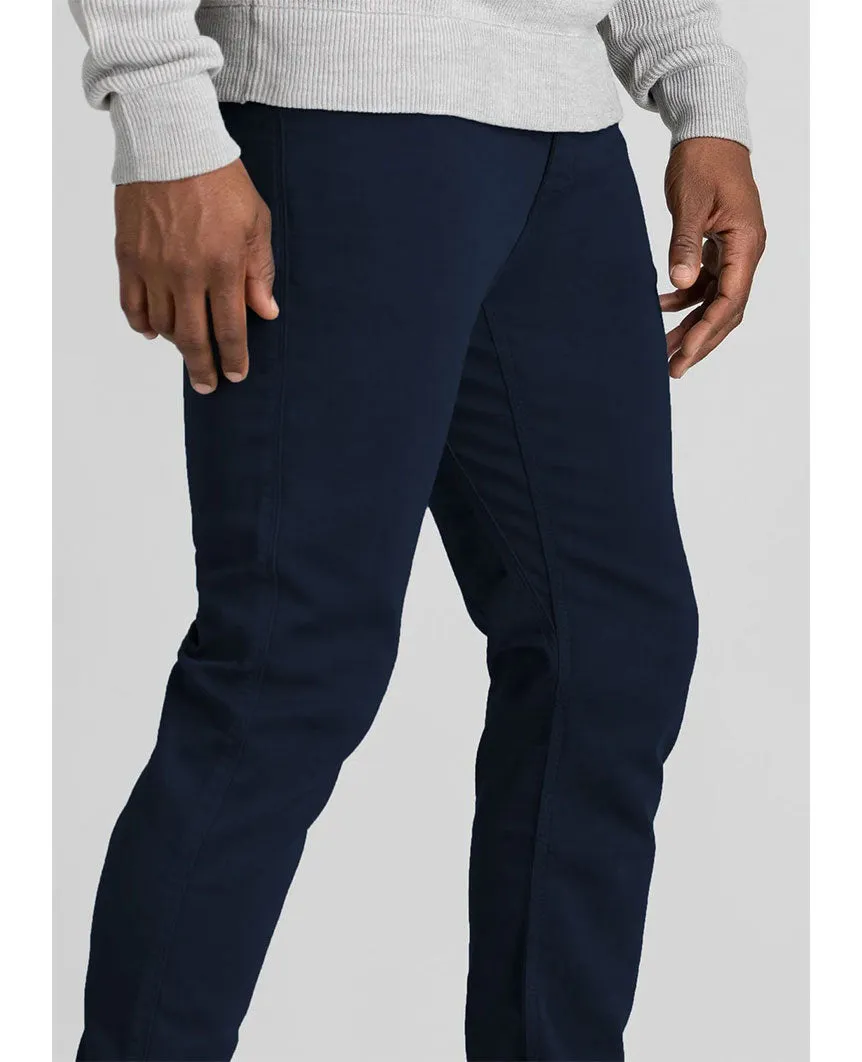 No Sweat Pant Slim Navy
