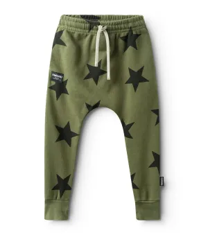 nununu- Star Baggy Pants (olive)
