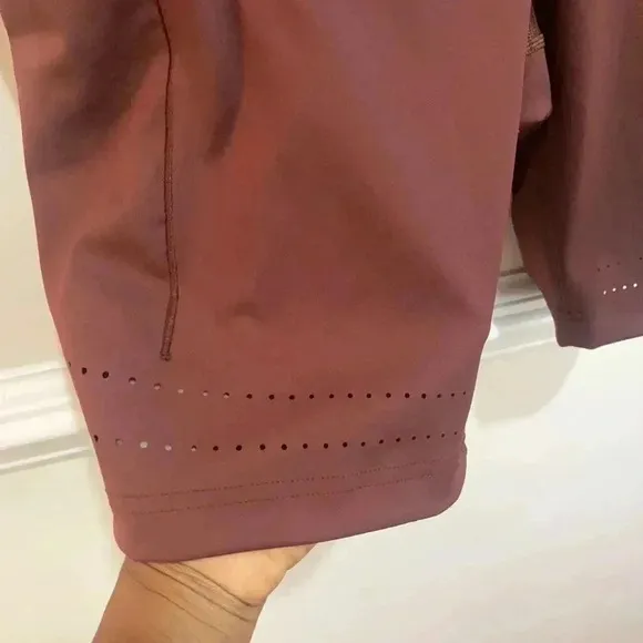 NWT Brooks Method 8&quot; Short Tight Women's Running Brown Shorts Size XL
