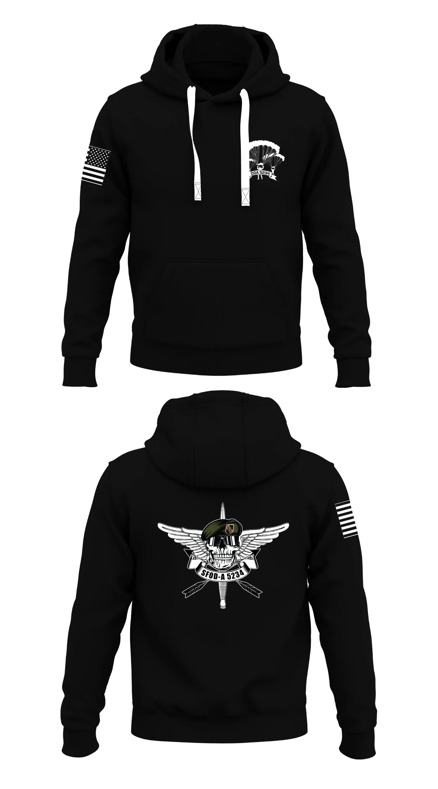 ODA 5234 Store 1  Core Men's Hooded Performance Sweatshirt - q'S