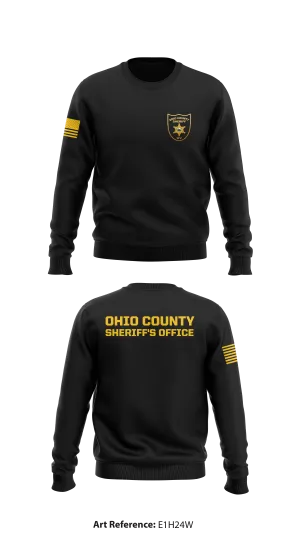 Ohio County Sheriff's Office Store 1 Core Men's Crewneck Performance Sweatshirt - E1H24W