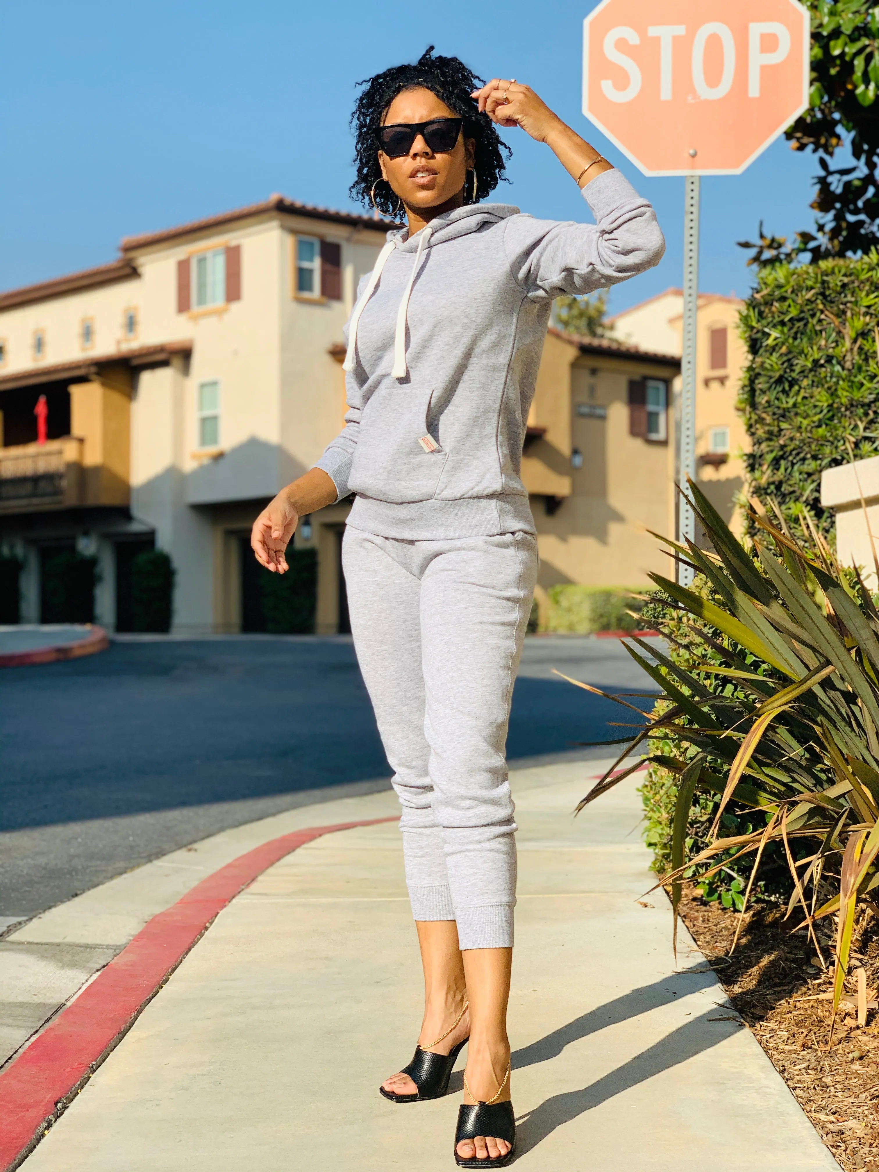 On Chill Set - Heather Grey