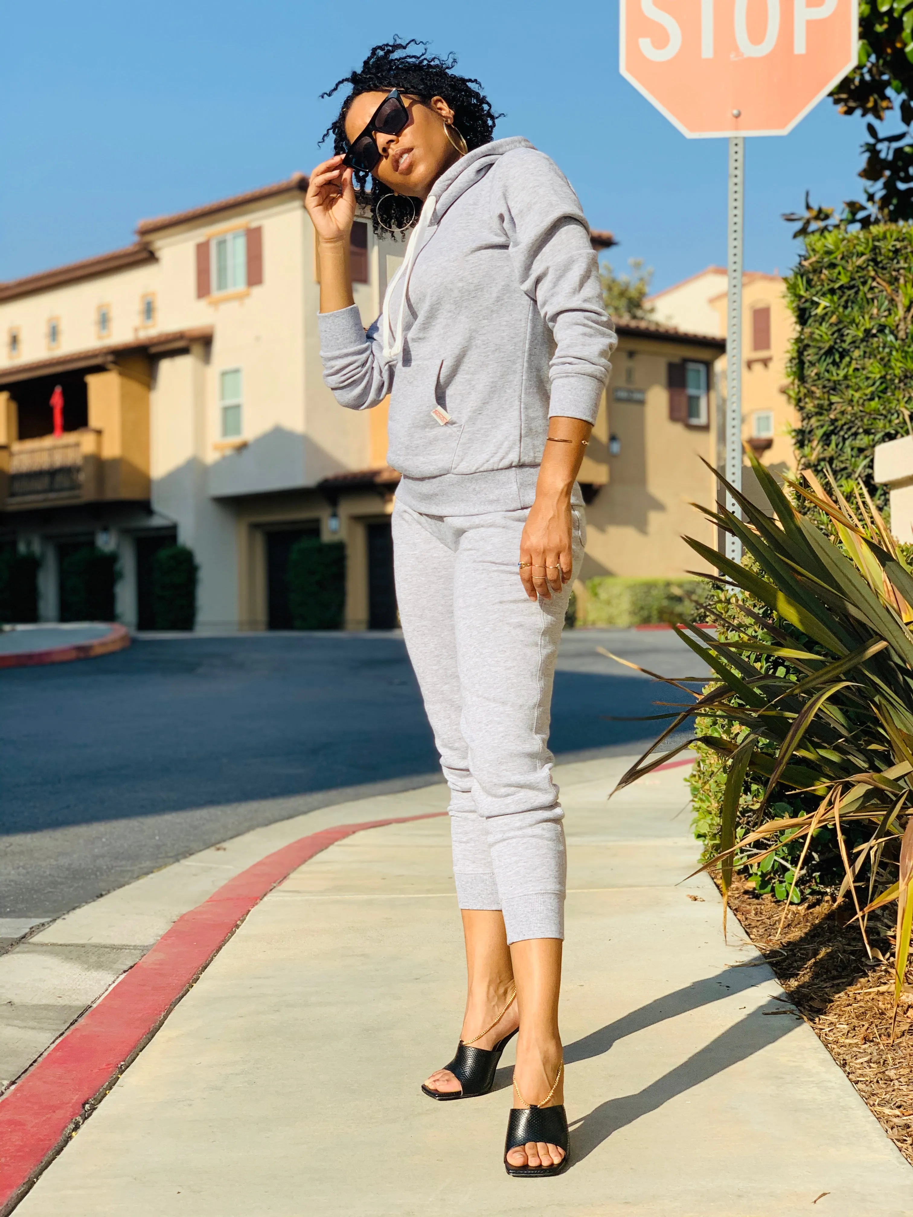 On Chill Set - Heather Grey