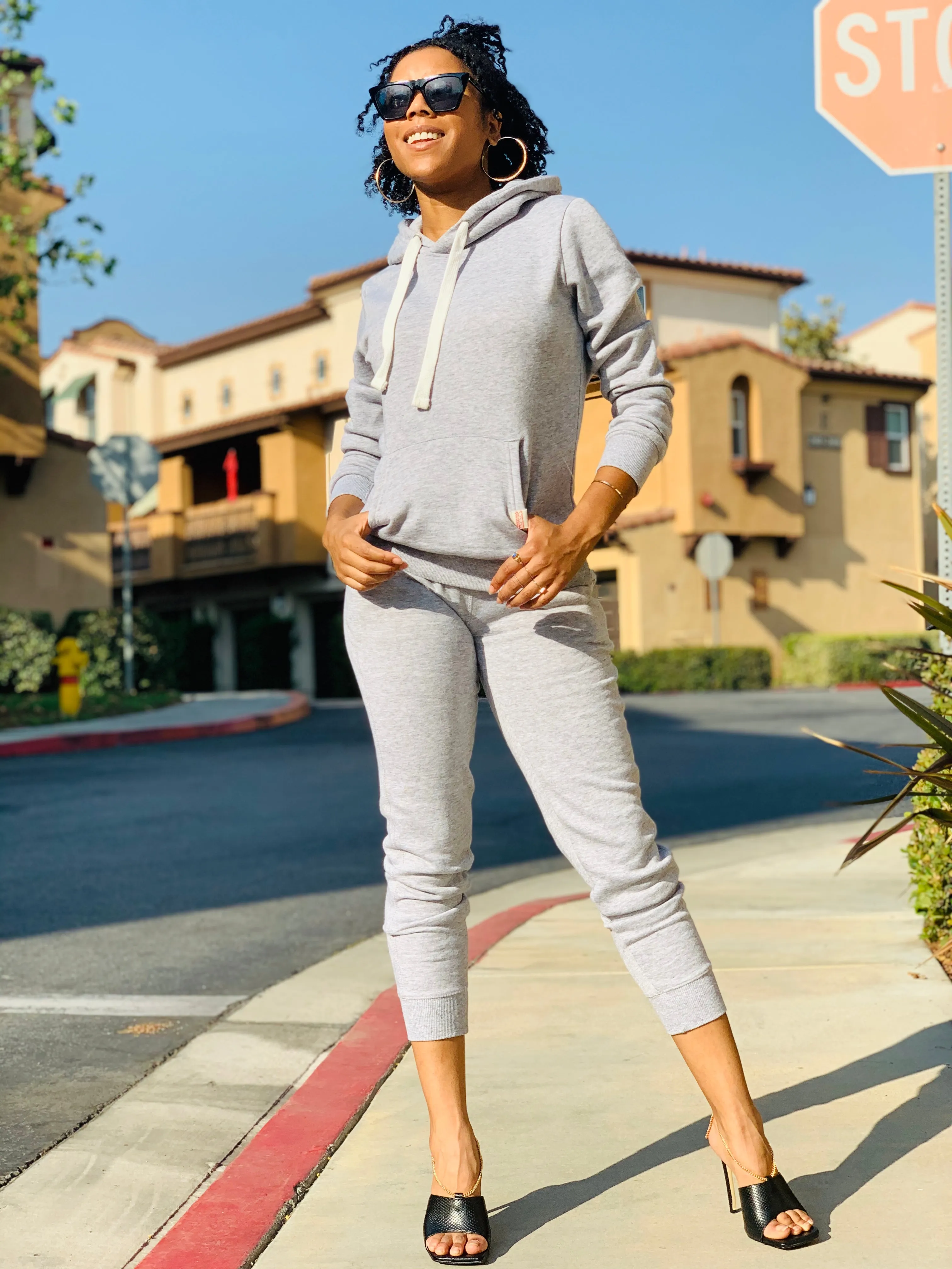 On Chill Set - Heather Grey