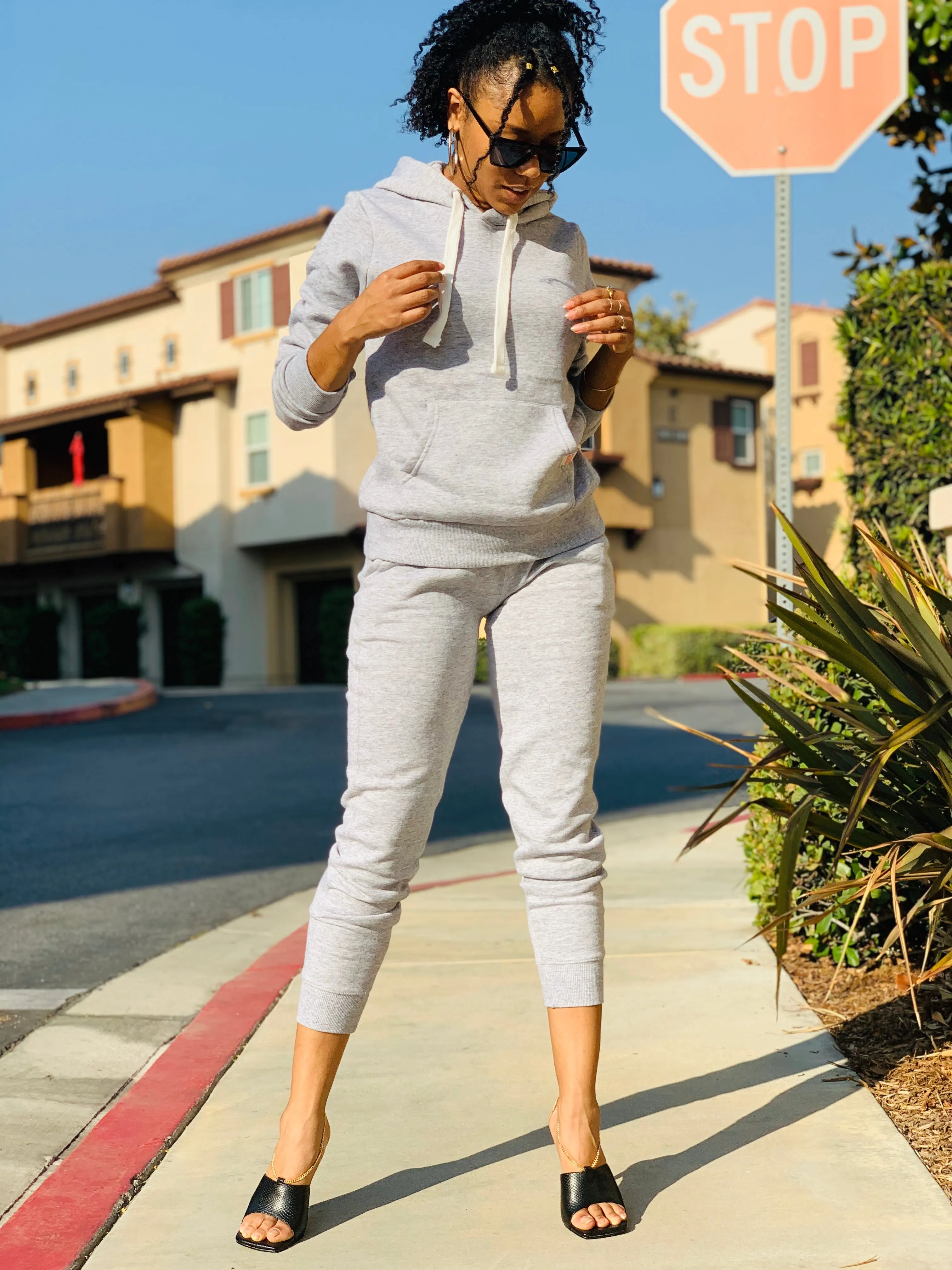 On Chill Set - Heather Grey