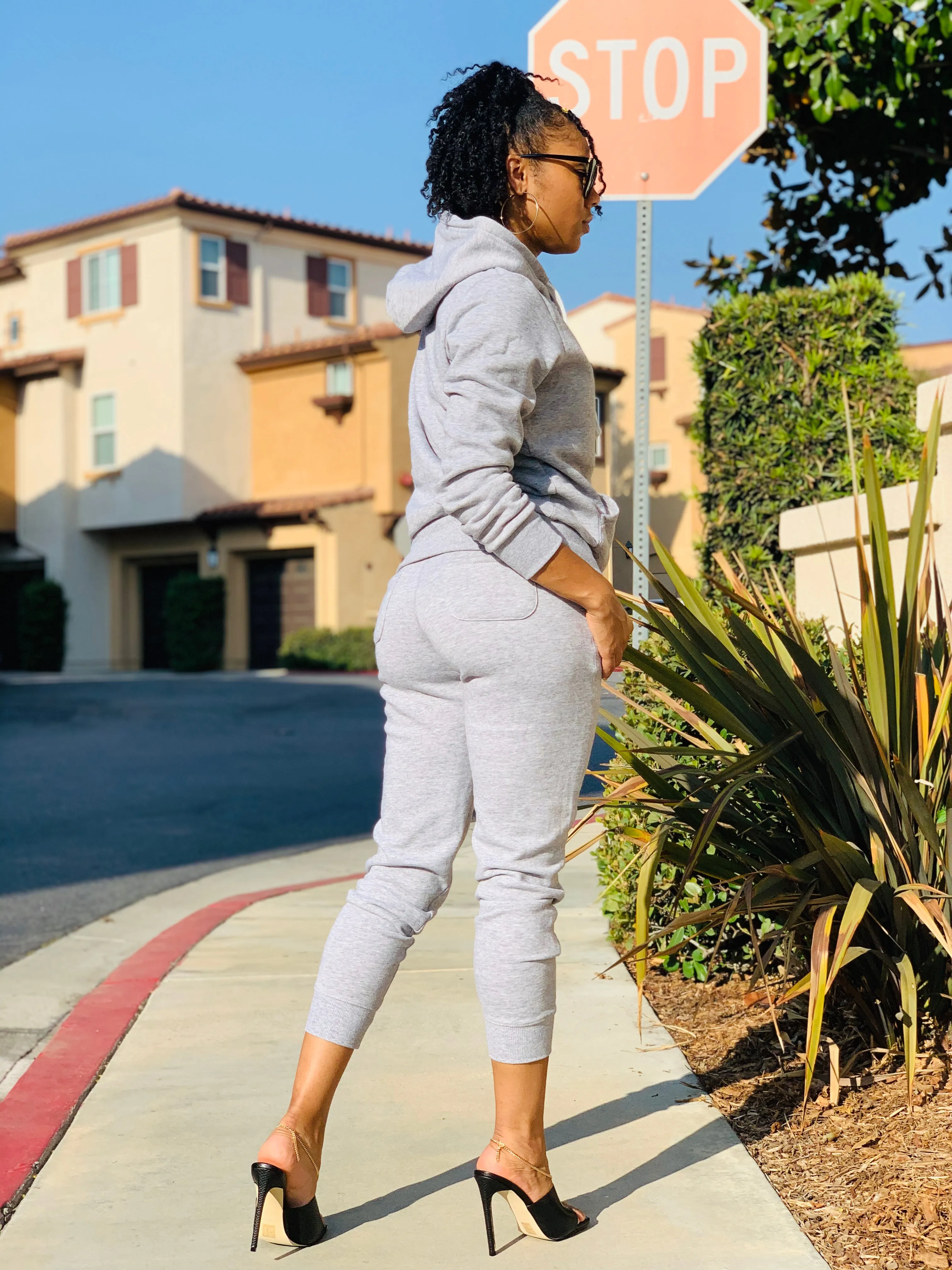 On Chill Set - Heather Grey