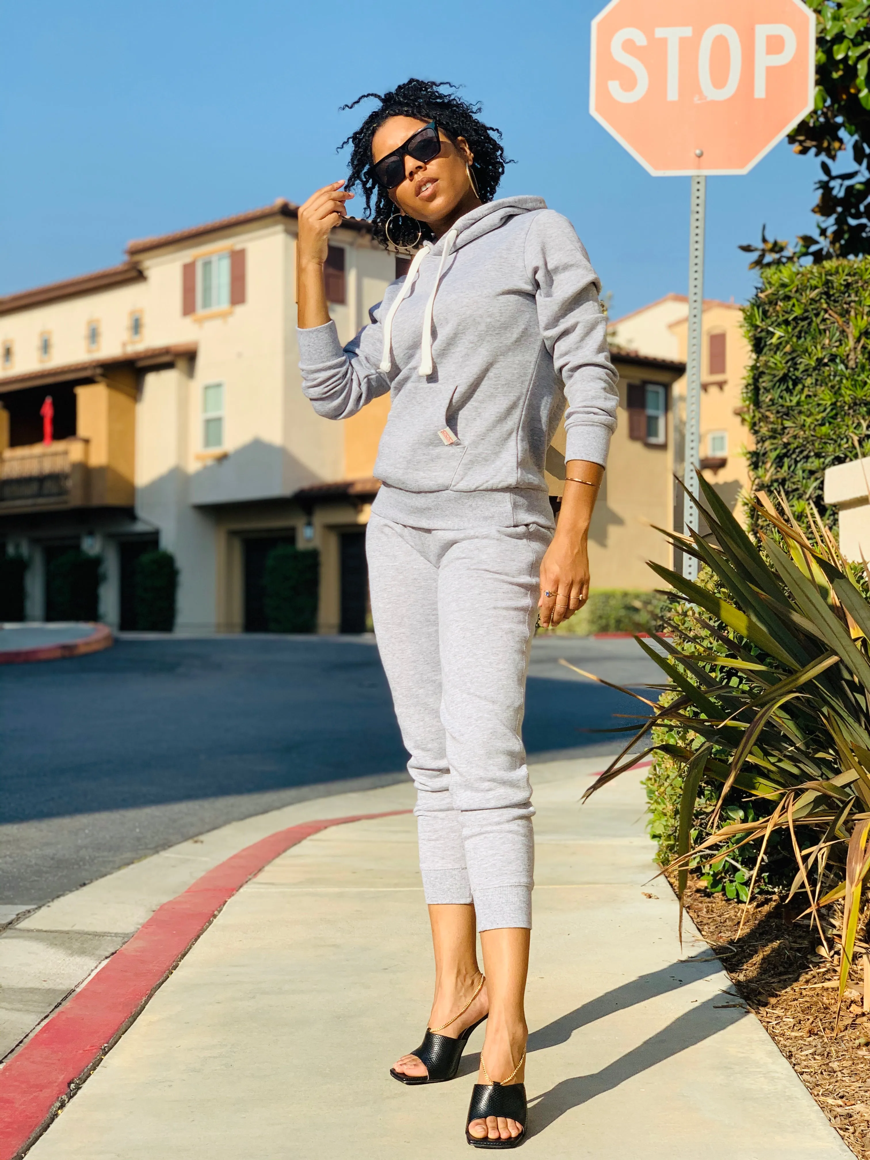 On Chill Set - Heather Grey