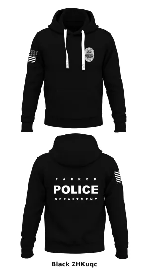 PARKER POLICE DEPARTMENT Store 1  Core Men's Hooded Performance Sweatshirt - ZHKuqc
