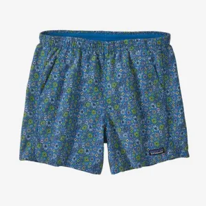 Patagonia Women's Baggies™ Shorts - 5" Vessel Blue Floral Fun