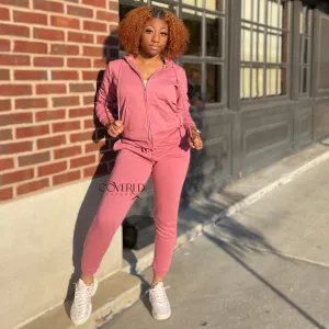 Pink Jogger Set