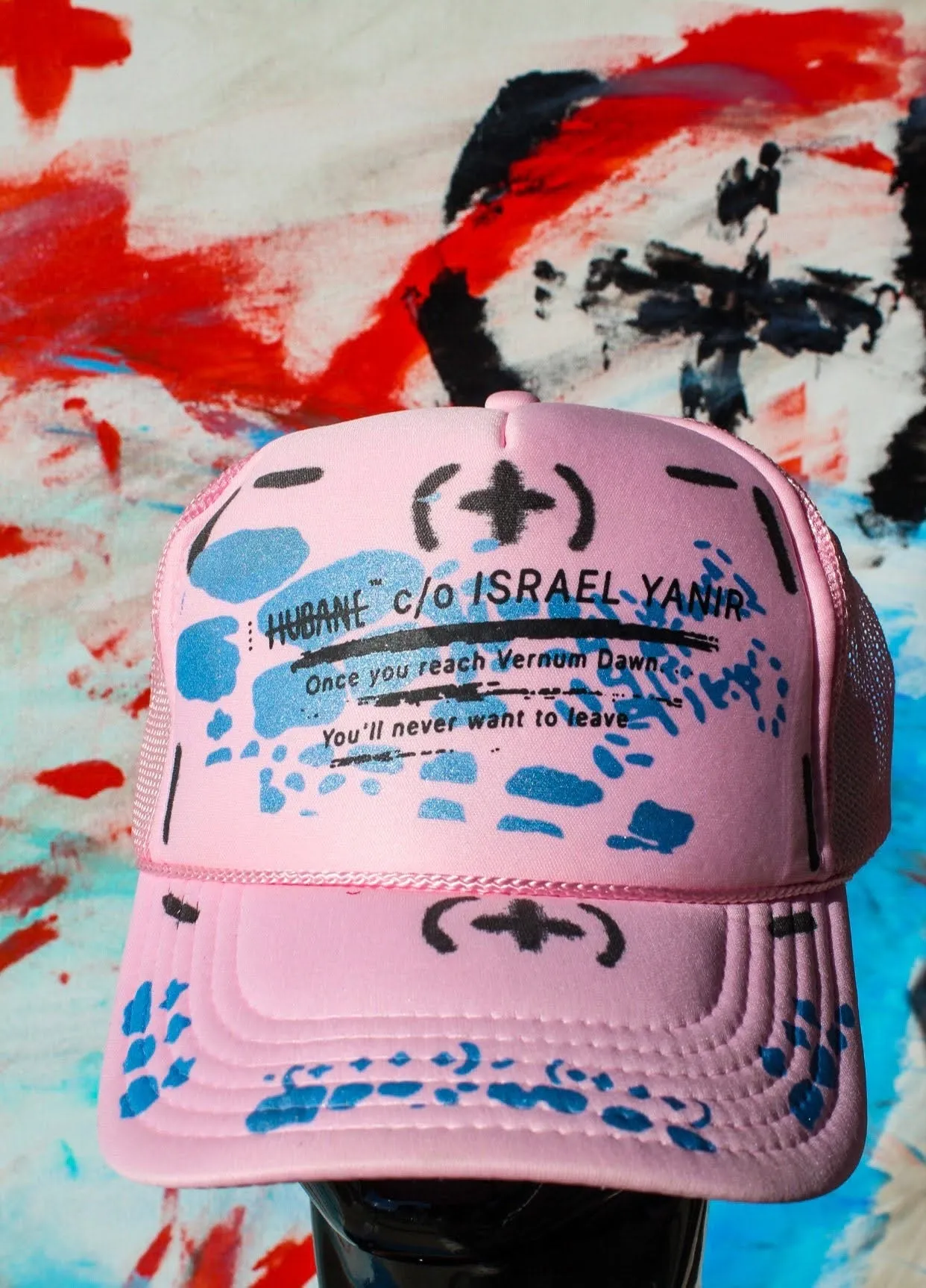 Pink Metamorphosis Trucker Hat