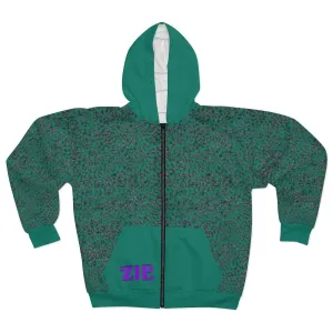 Plumskum Cut Sew AOP Zip Hoodie