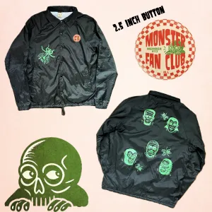 PRE ORDER  MONSTER HEADS MENS WINDBREAKER JACKET